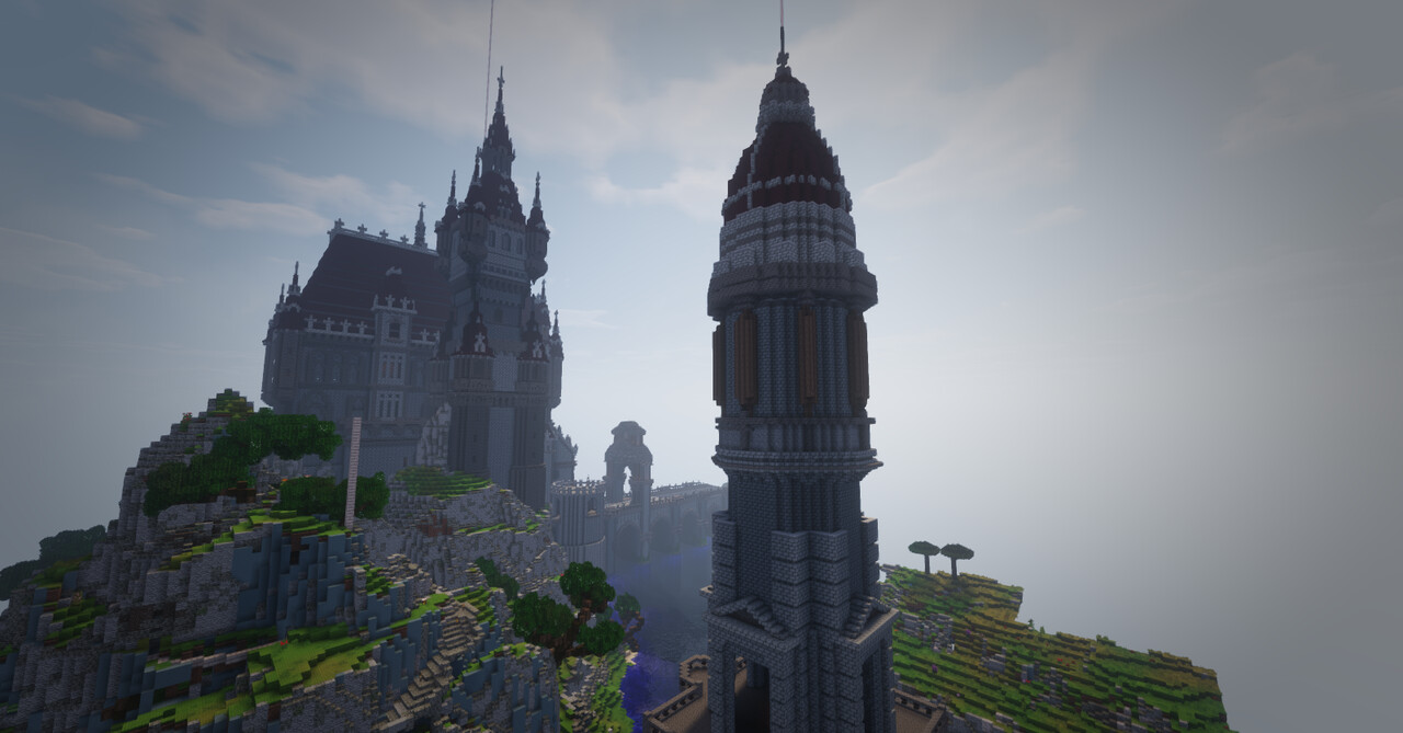 Dark castle Minecraft Map