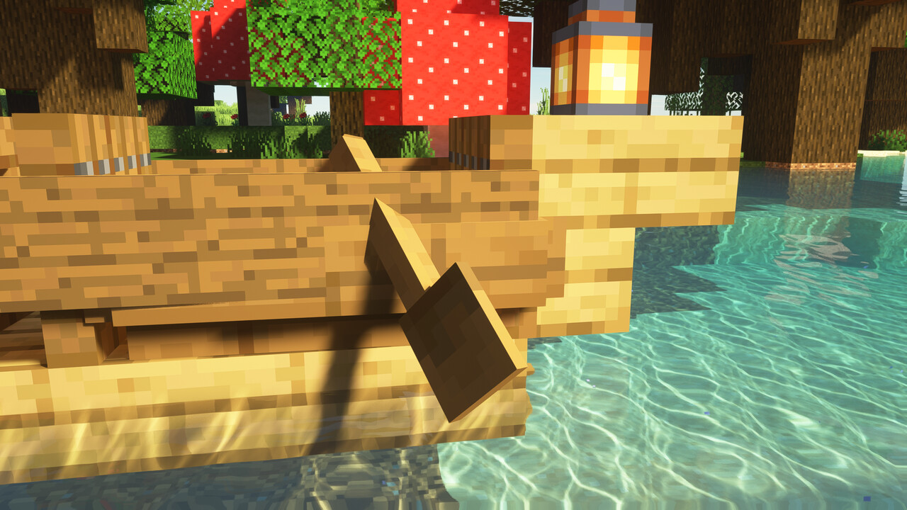 Minecraft How To Build a Tiny Boat Minecraft Map