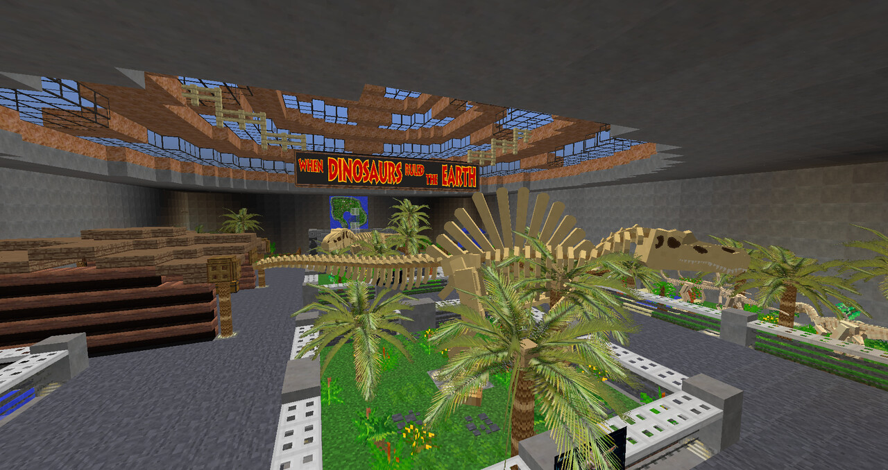 JurassiCraft Park Minecraft Map