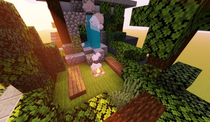 Juxtaposition: A Life in Six Builds Minecraft Map