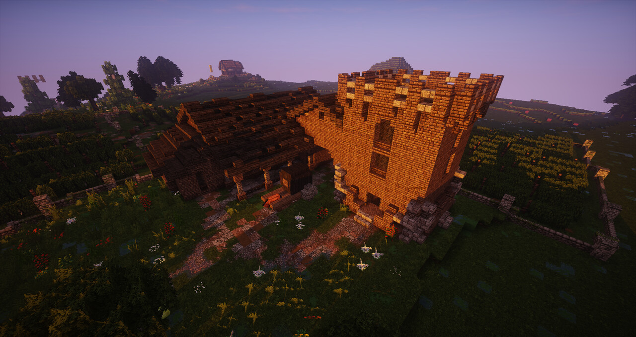 Medieval winery Minecraft Map