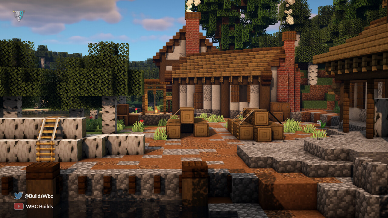 Medieval Lumber Mill Minecraft Map