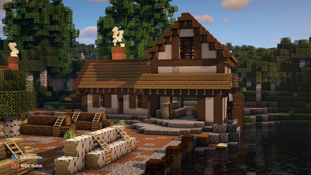 Medieval Lumber Mill Minecraft Map