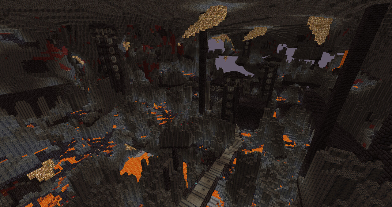 Village of the Nether Nether Minecraft Build Contest 1.16 Minecraft Map