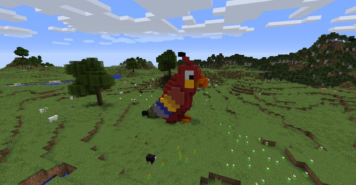 Parrot Minecraft Map