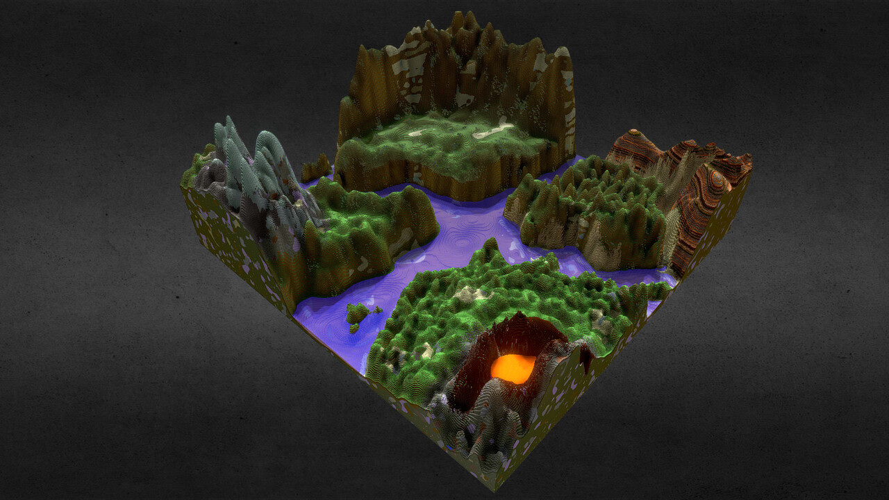 Worldpainter map [FREE DOWNLOAD] Minecraft Map