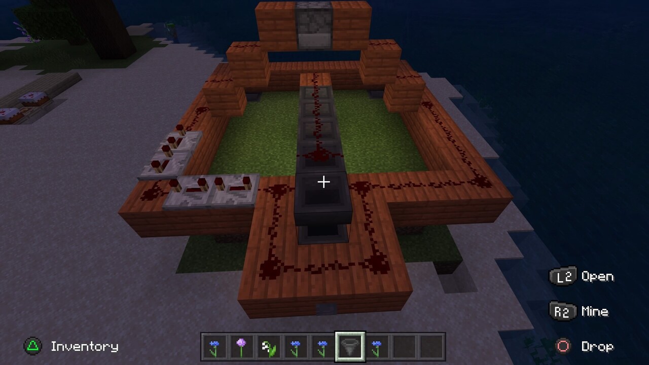 GrassFree SingleHigh Flower Farm (Bedrock) Minecraft Map