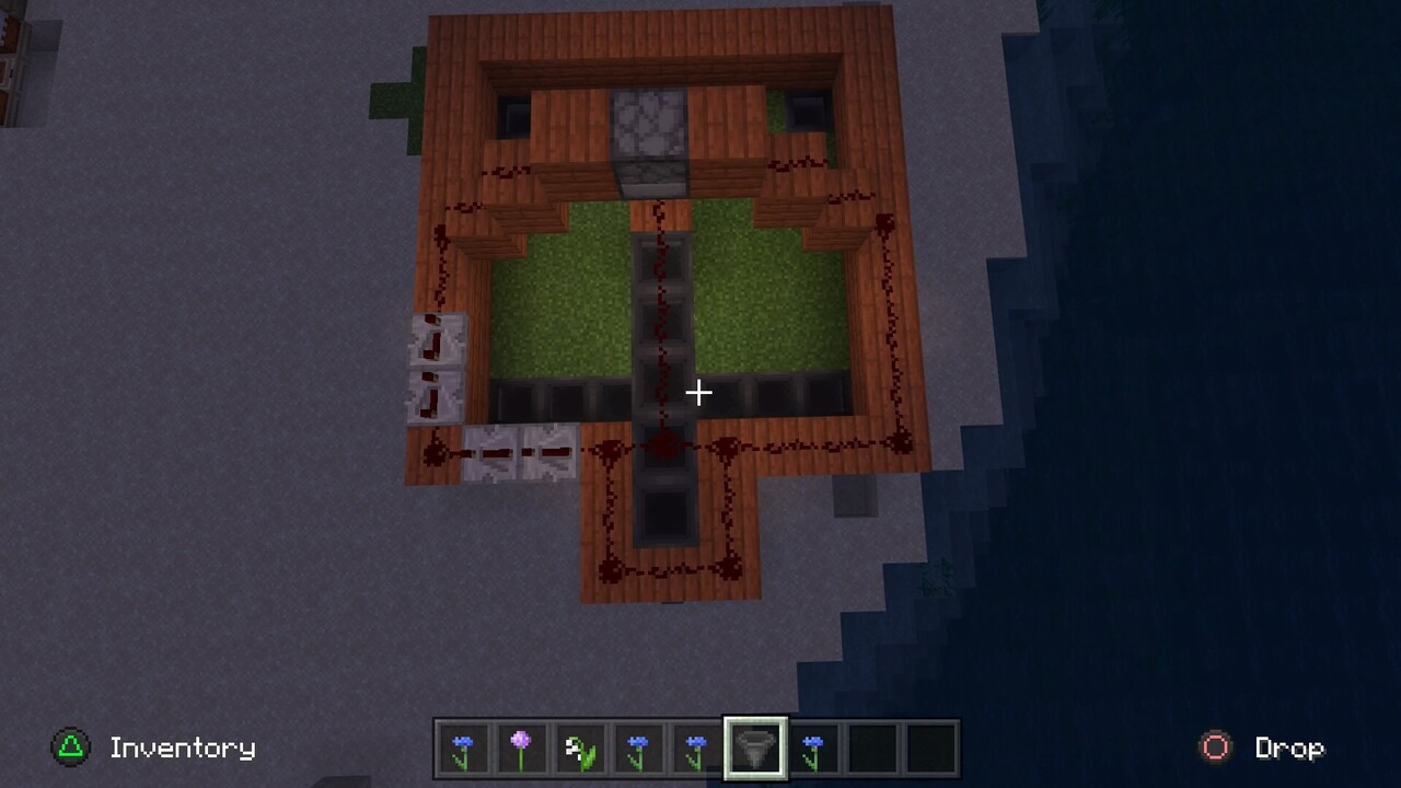 GrassFree SingleHigh Flower Farm (Bedrock) Minecraft Map