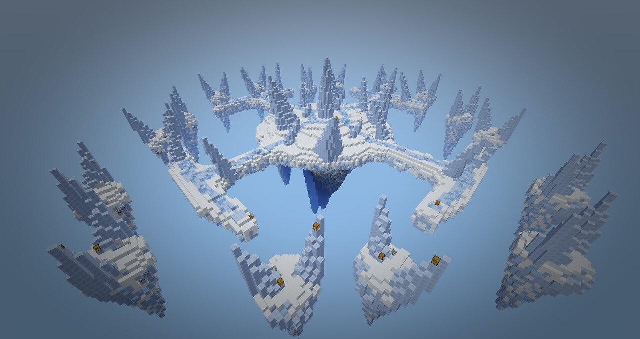 Skywars Ice Map 1.8 + Download Free!! Minecraft Map