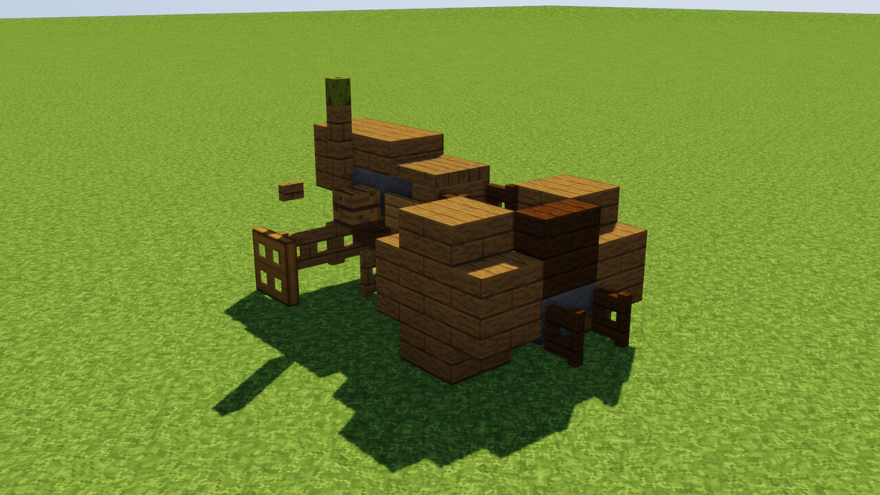 Rusty Tractor Minecraft Map