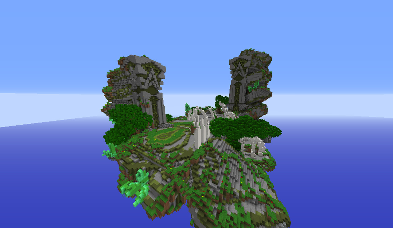 Emerald Spawn Spawn/hub 11 Minecraft Map