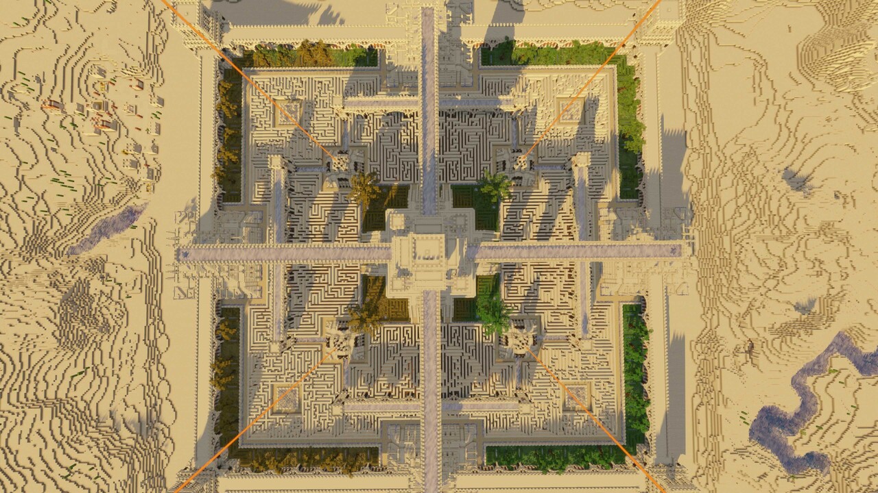 Desert Temple Minecraft Map