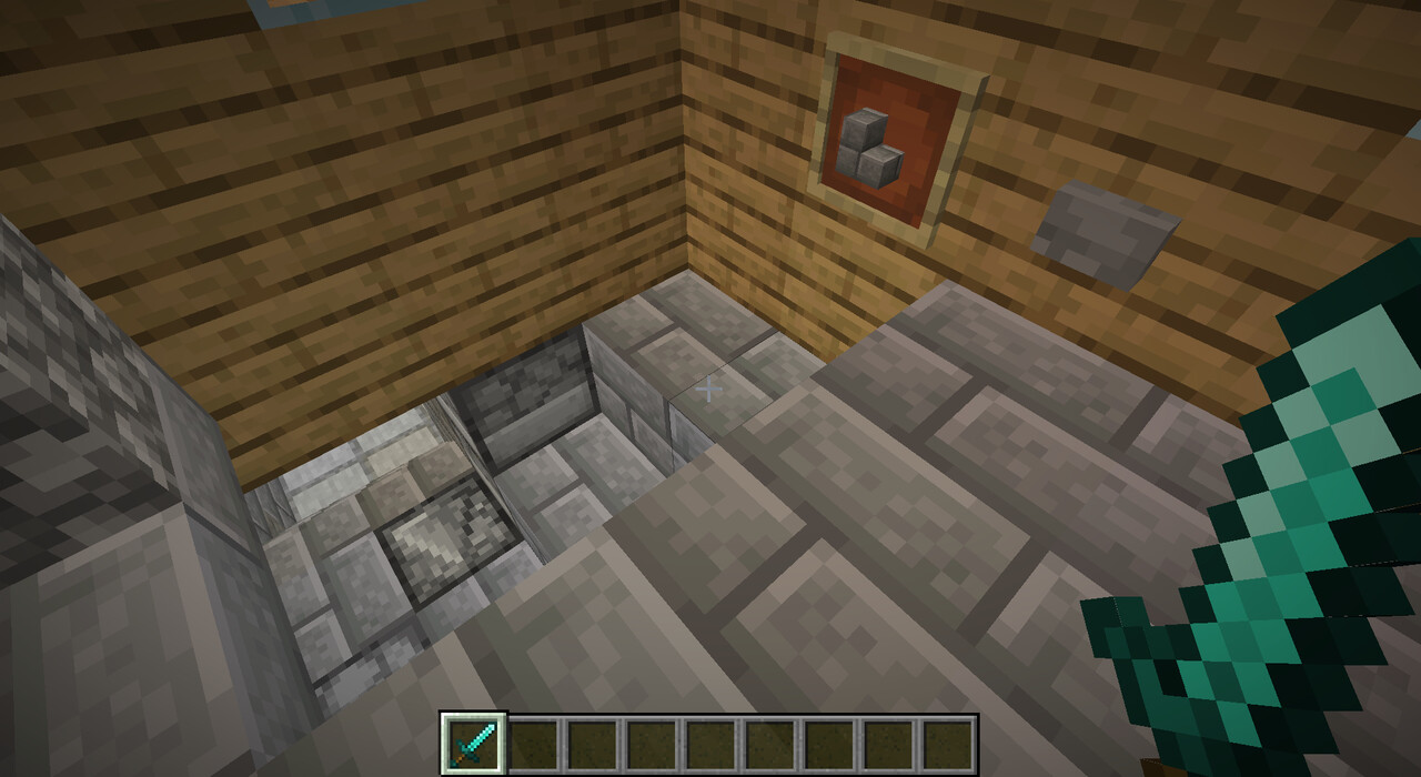 pistons house Minecraft Map