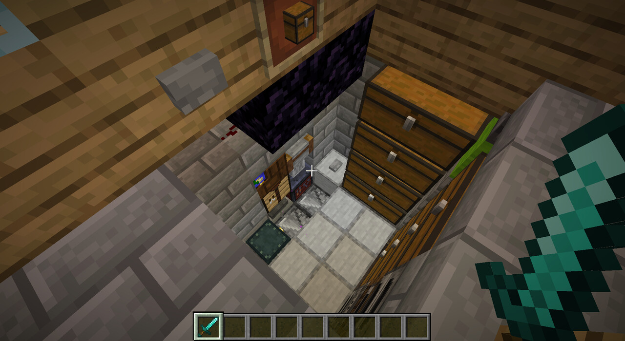 pistons house Minecraft Map