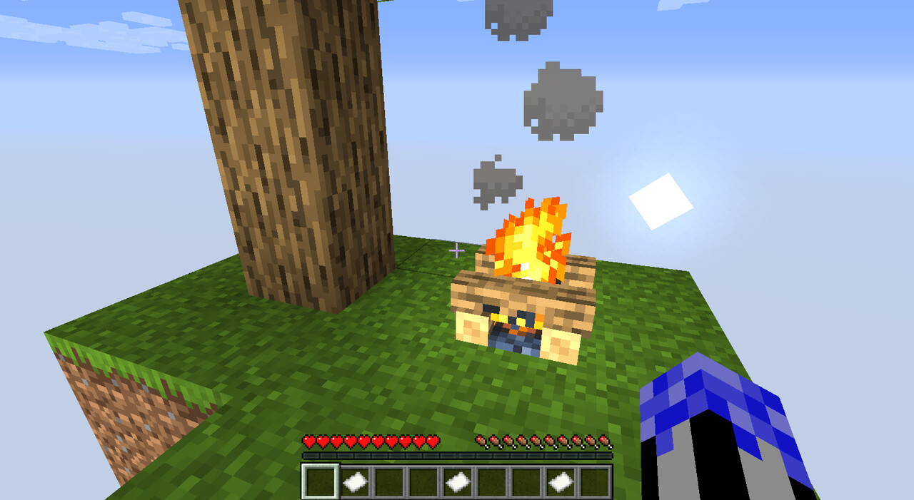 BlueSky Skyblock Improvement 1.16+ No water/Lava Minecraft Map