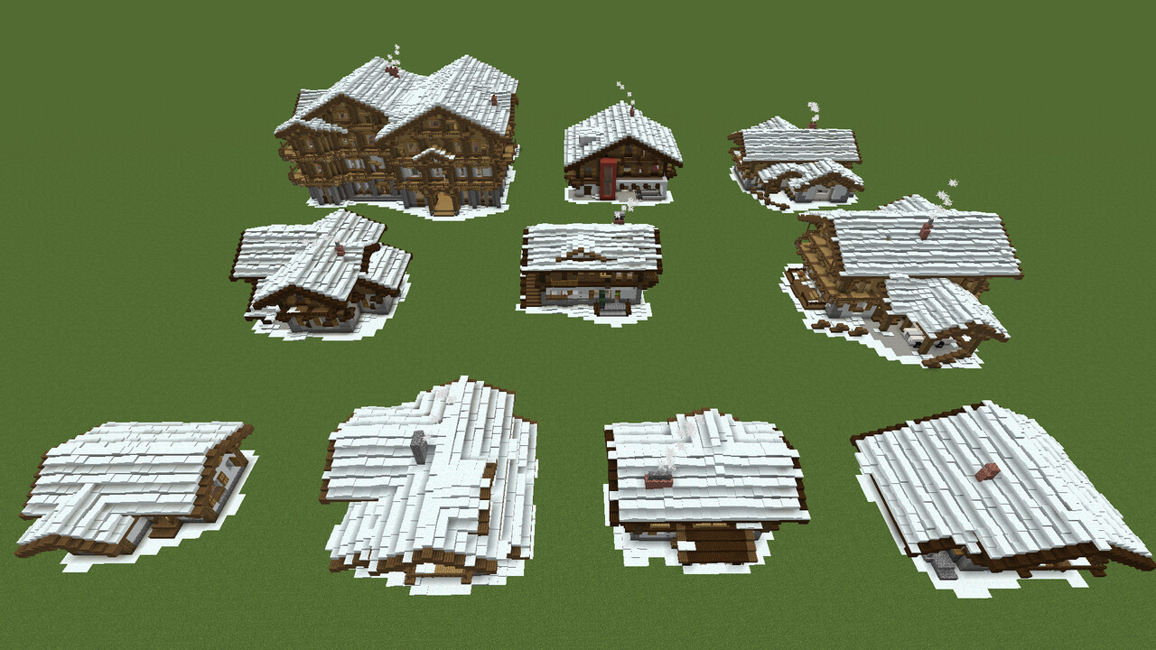 Minecraft House Pack + Download Minecraft Map