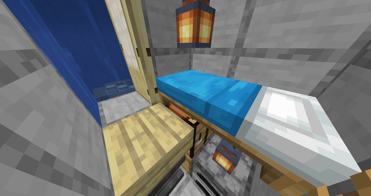 PMC One Chunk Contest Underwater Pod City Minecraft Map