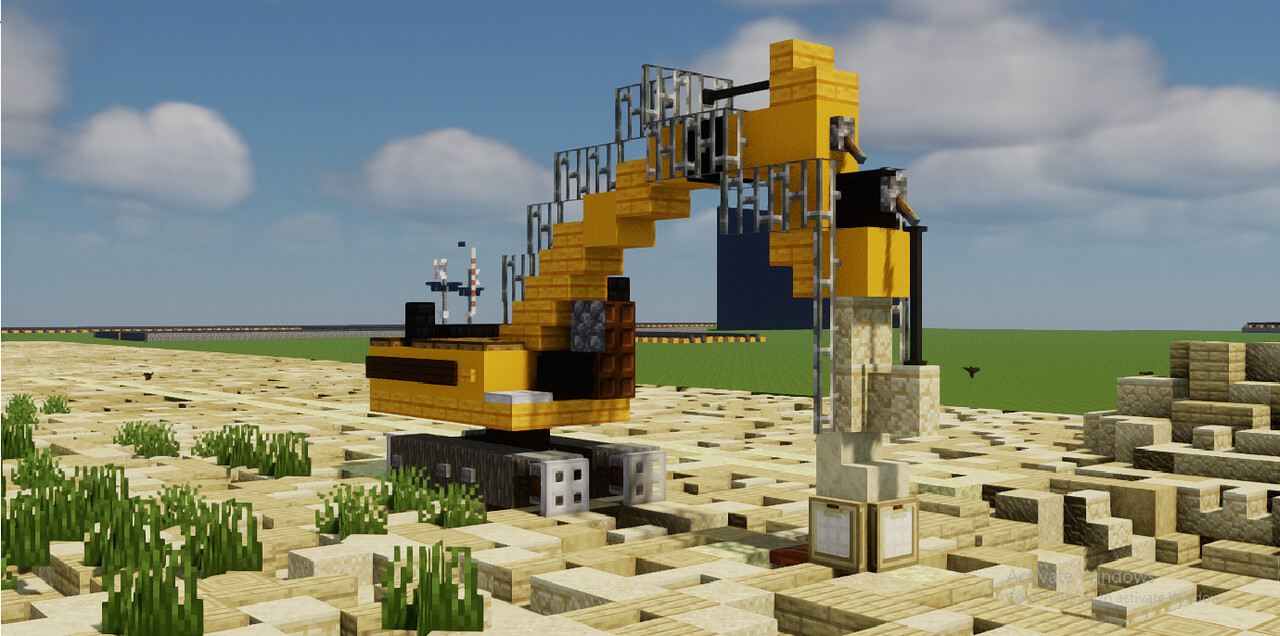 Excavator Minecraft Project