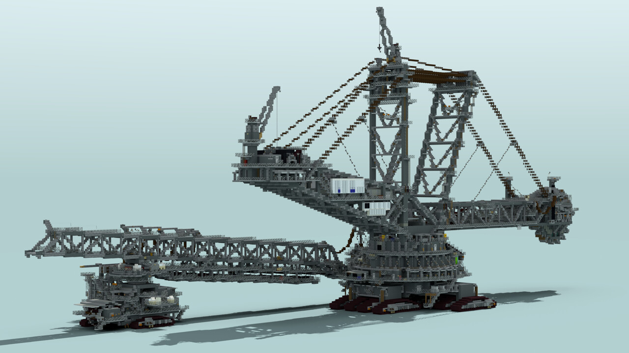 BucketWheel Excavator Bagger 288 Minecraft Map