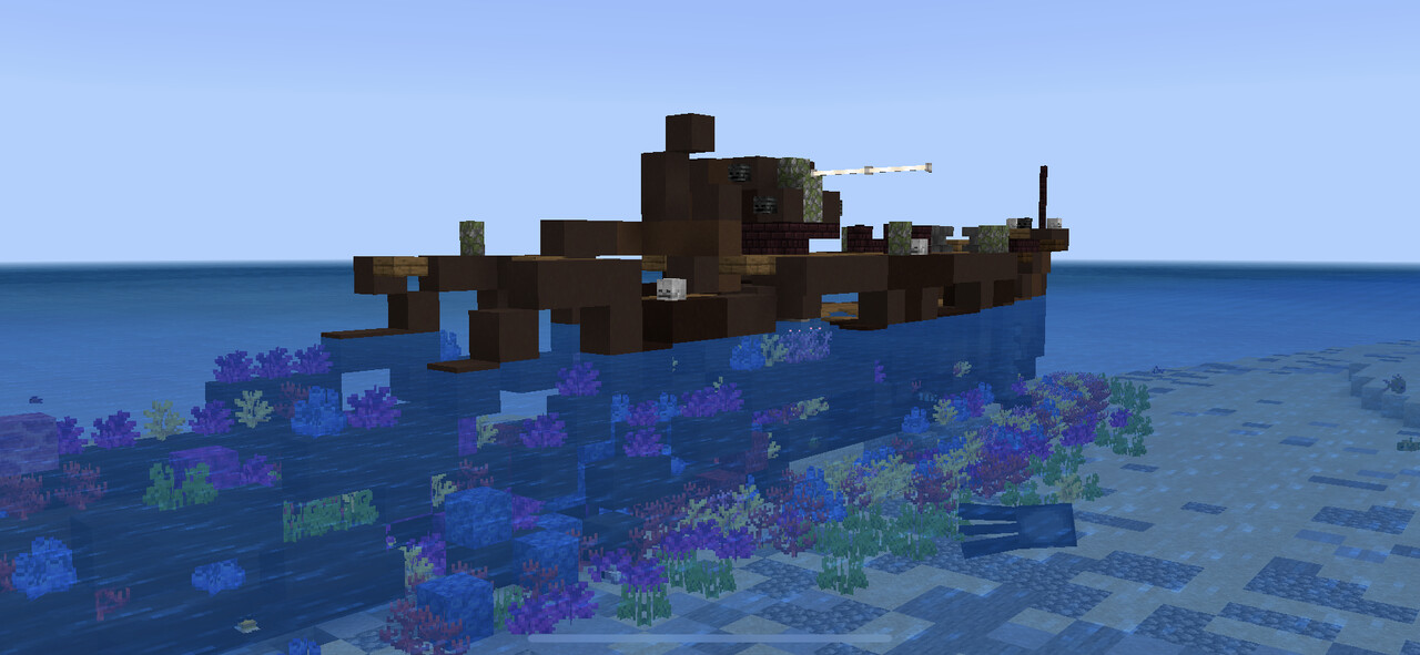 Sunken Ship Minecraft Map