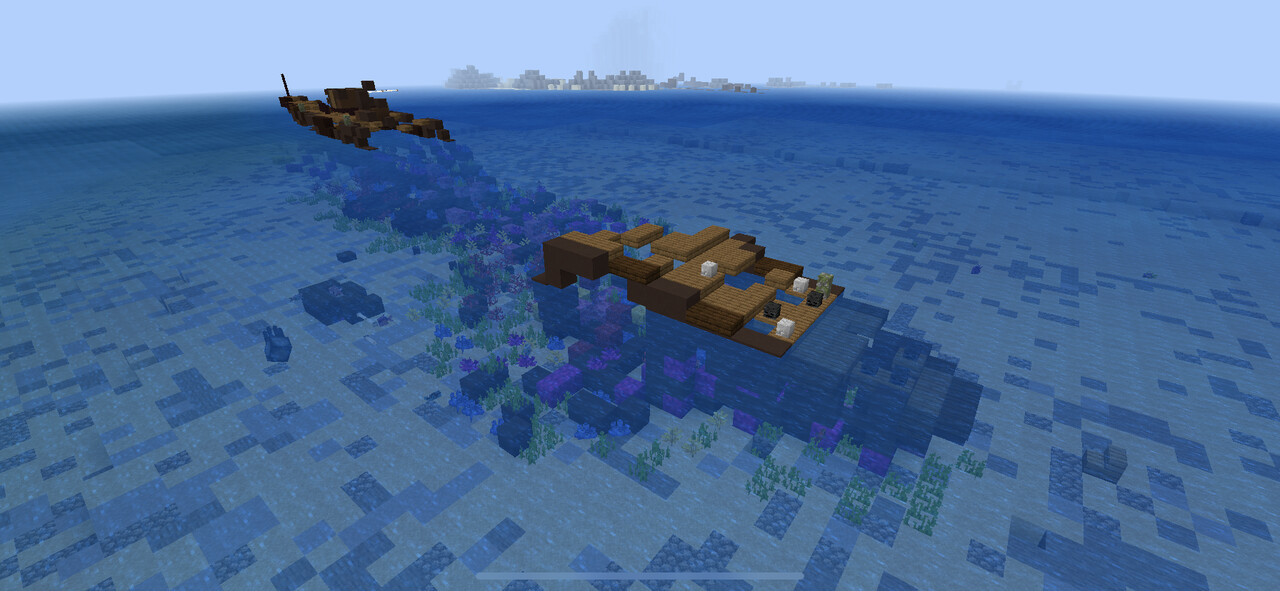 Sunken Ship Minecraft Map