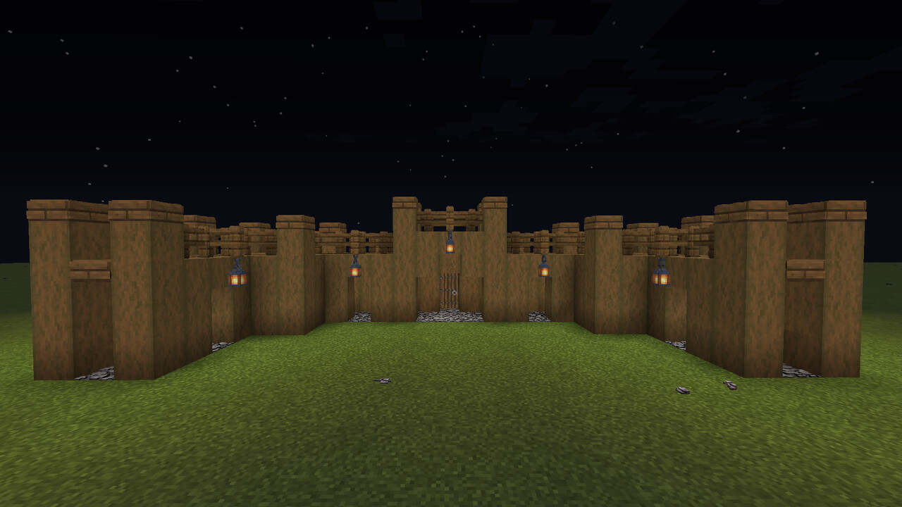 Palisade Template Minecraft Map