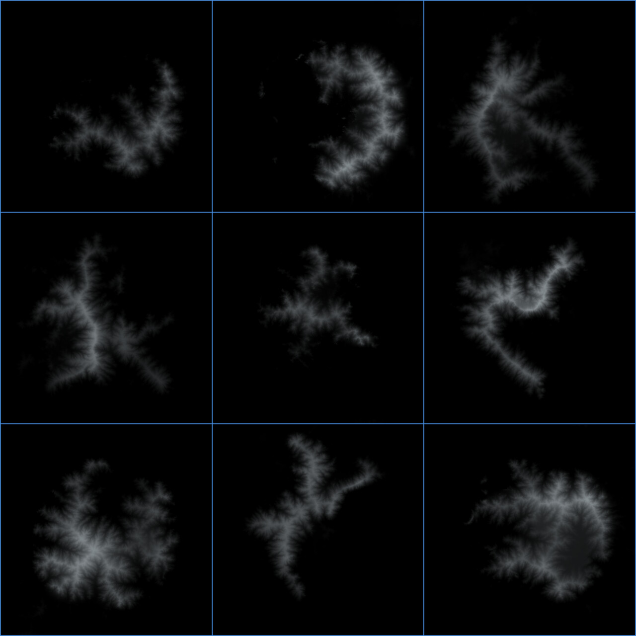 46 different brushes for mountains, caves and rivers [World Painter