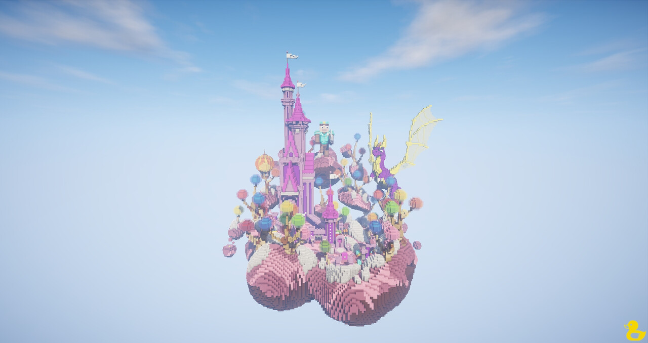 Candy Kingdom Spawn Minecraft Map