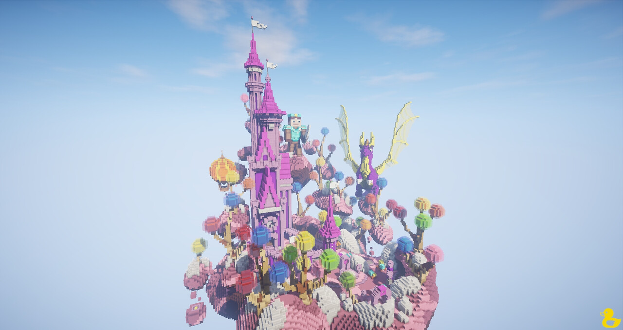 Candy Kingdom Spawn Minecraft Map