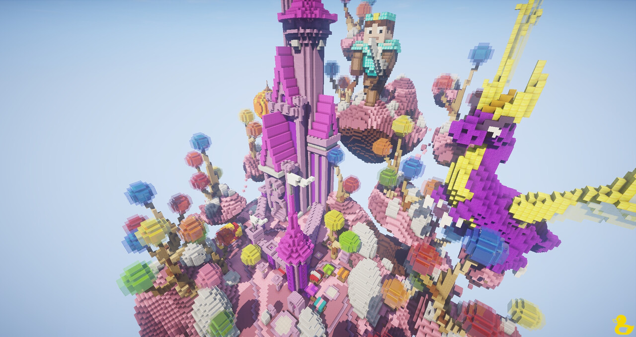 Candy Kingdom Spawn Minecraft Map