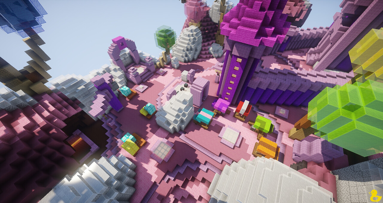 Candy Kingdom Spawn Minecraft Map