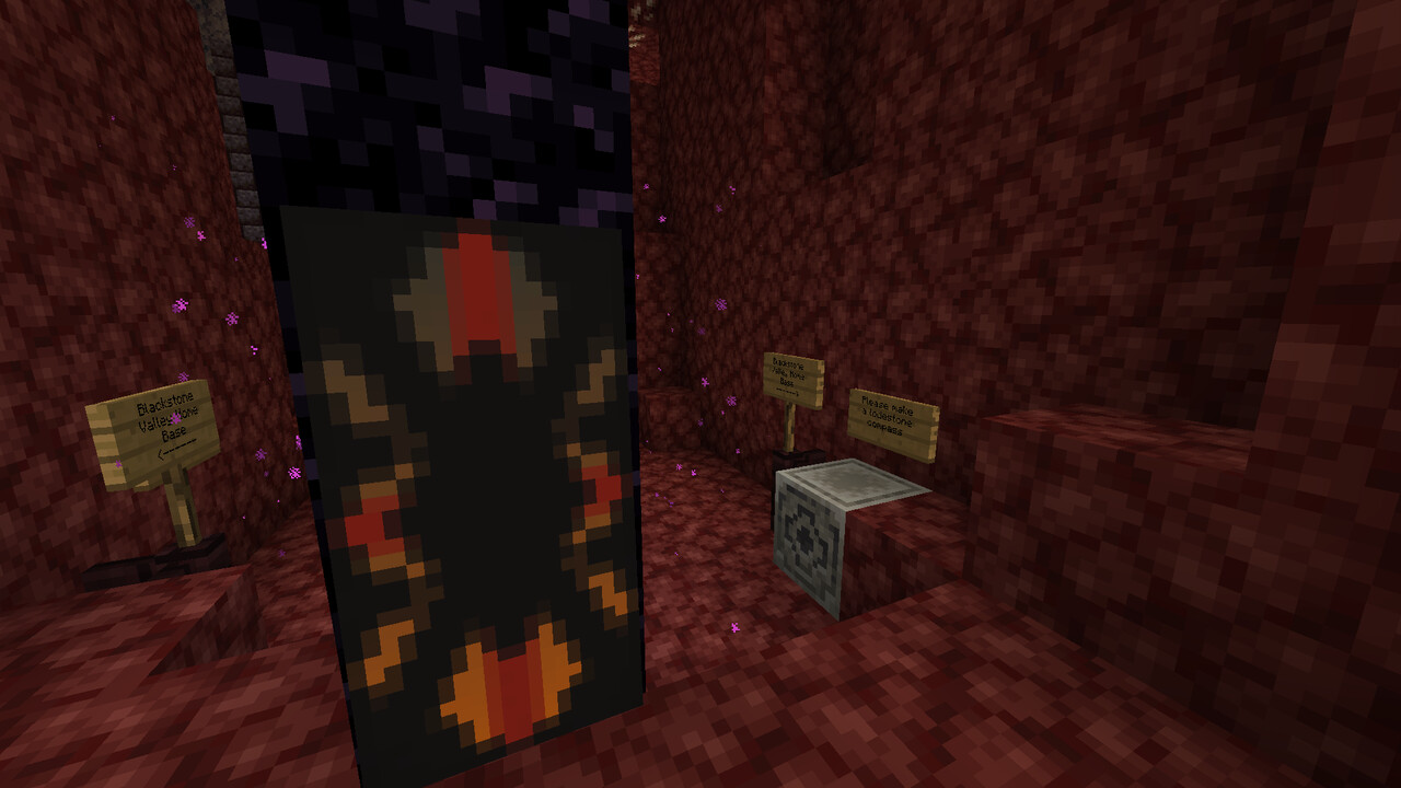 Blackstone Valley Home Base (BVHB) Nether Minecraft Build Contest
