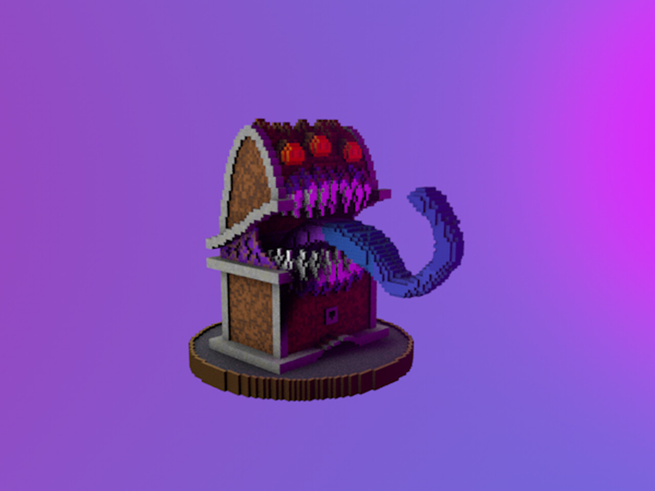 Mimic chest Minecraft Map