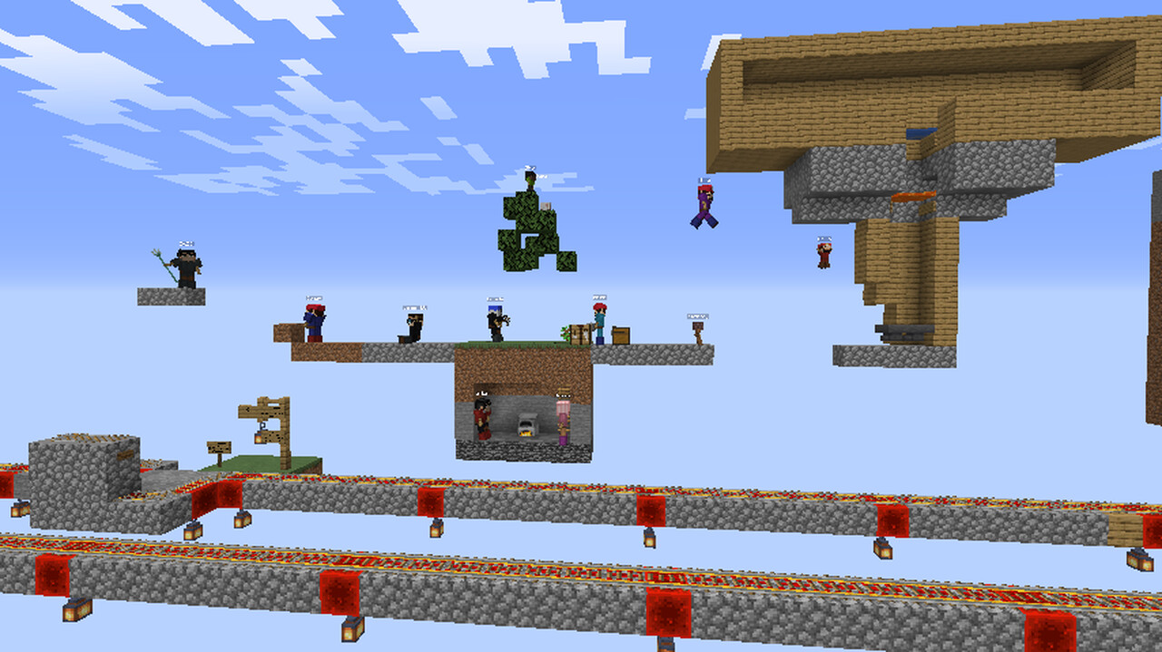 The Pixel Chefs collabs in Minecraft Minecraft Map