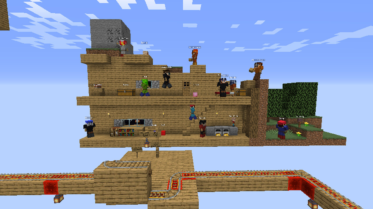 The Pixel Chefs collabs in Minecraft Minecraft Map