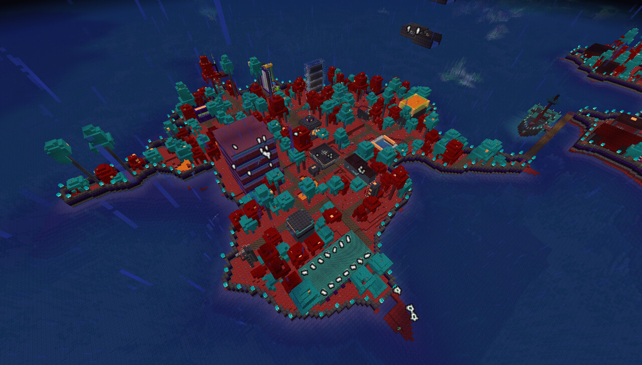 Nether Village Minecraft Map