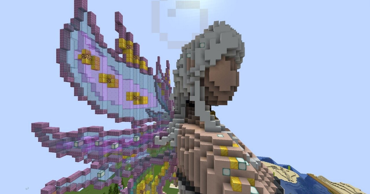 Enchanted Fairy Statue Minecraft Map