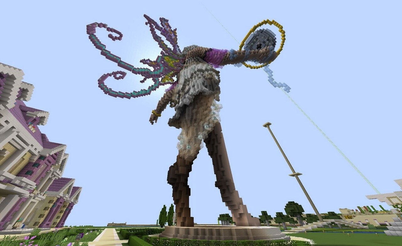 Enchanted Fairy Statue Minecraft Map