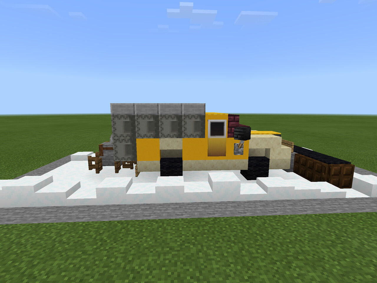 Small Snow Plow Minecraft Map