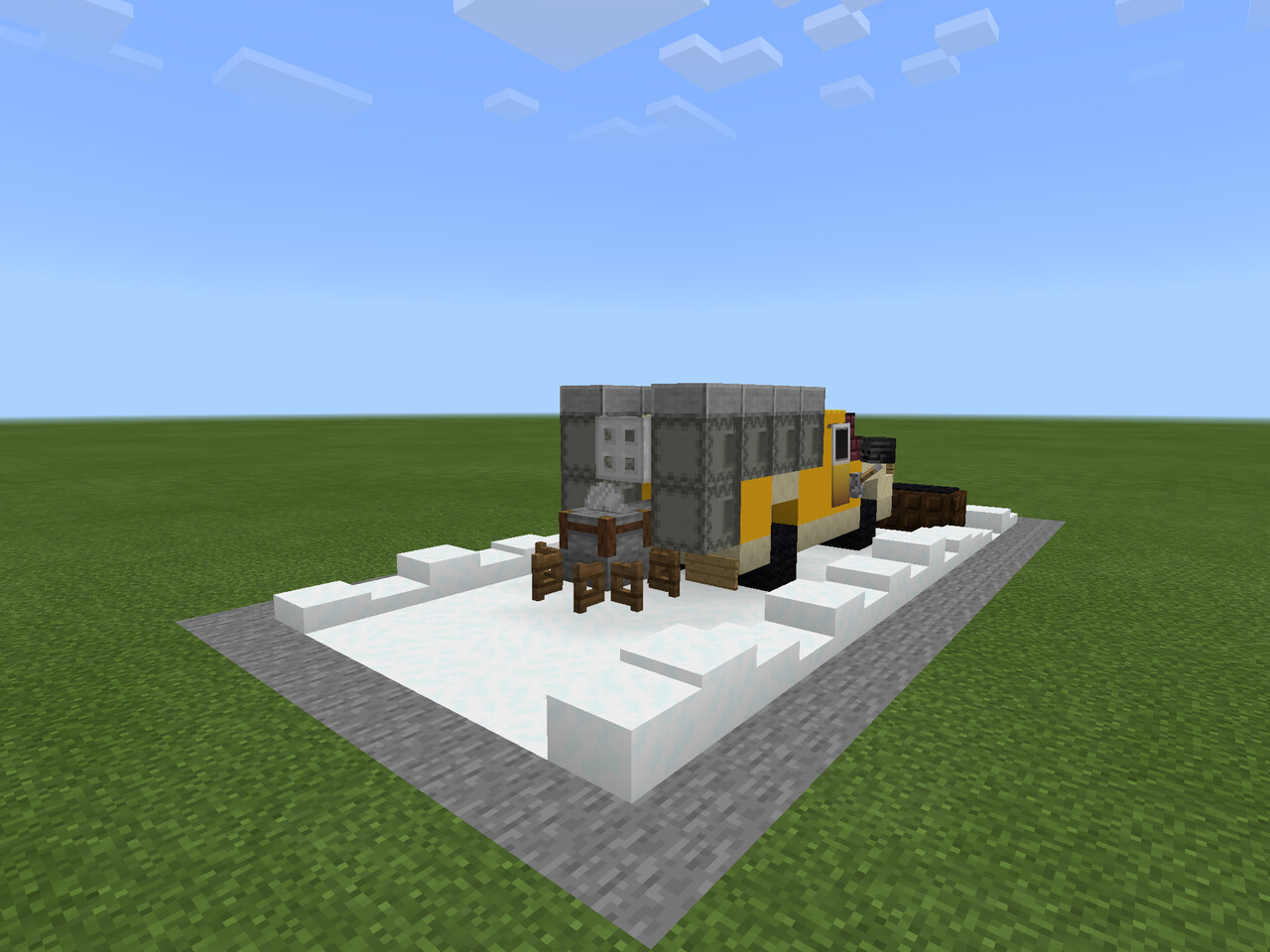 Small Snow Plow Minecraft Map