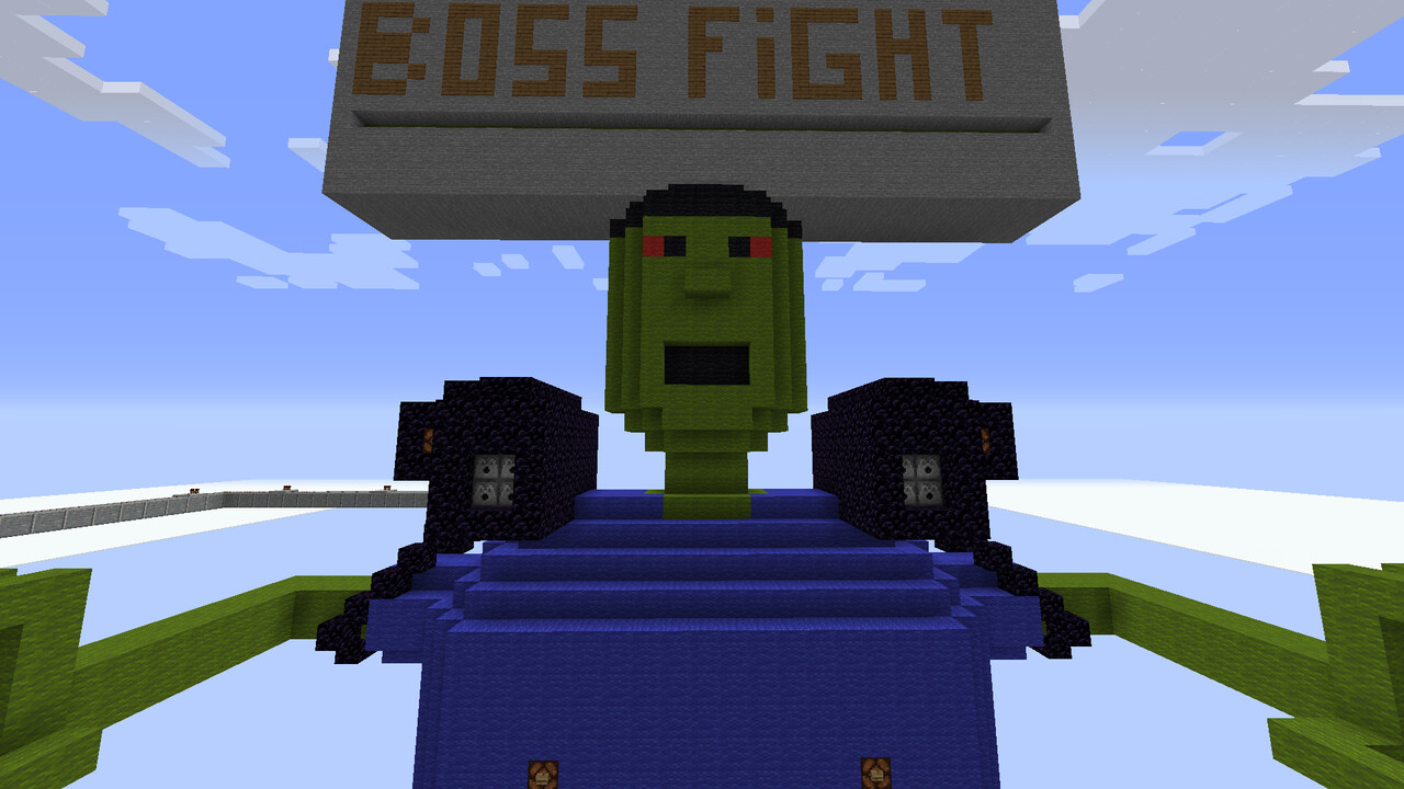 Zombie Boss Minecraft Map