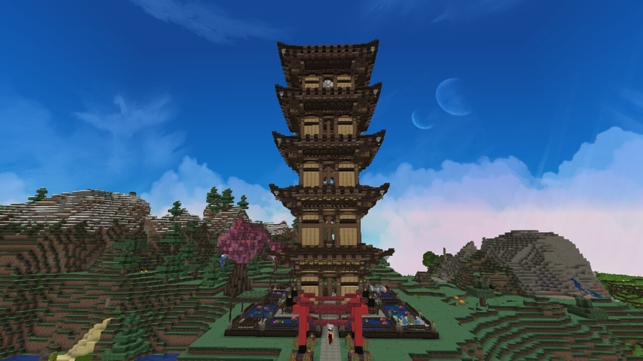 The Shrine of Tempest Rimuru Minecraft Map