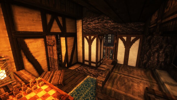 Town house interior Minecraft Map
