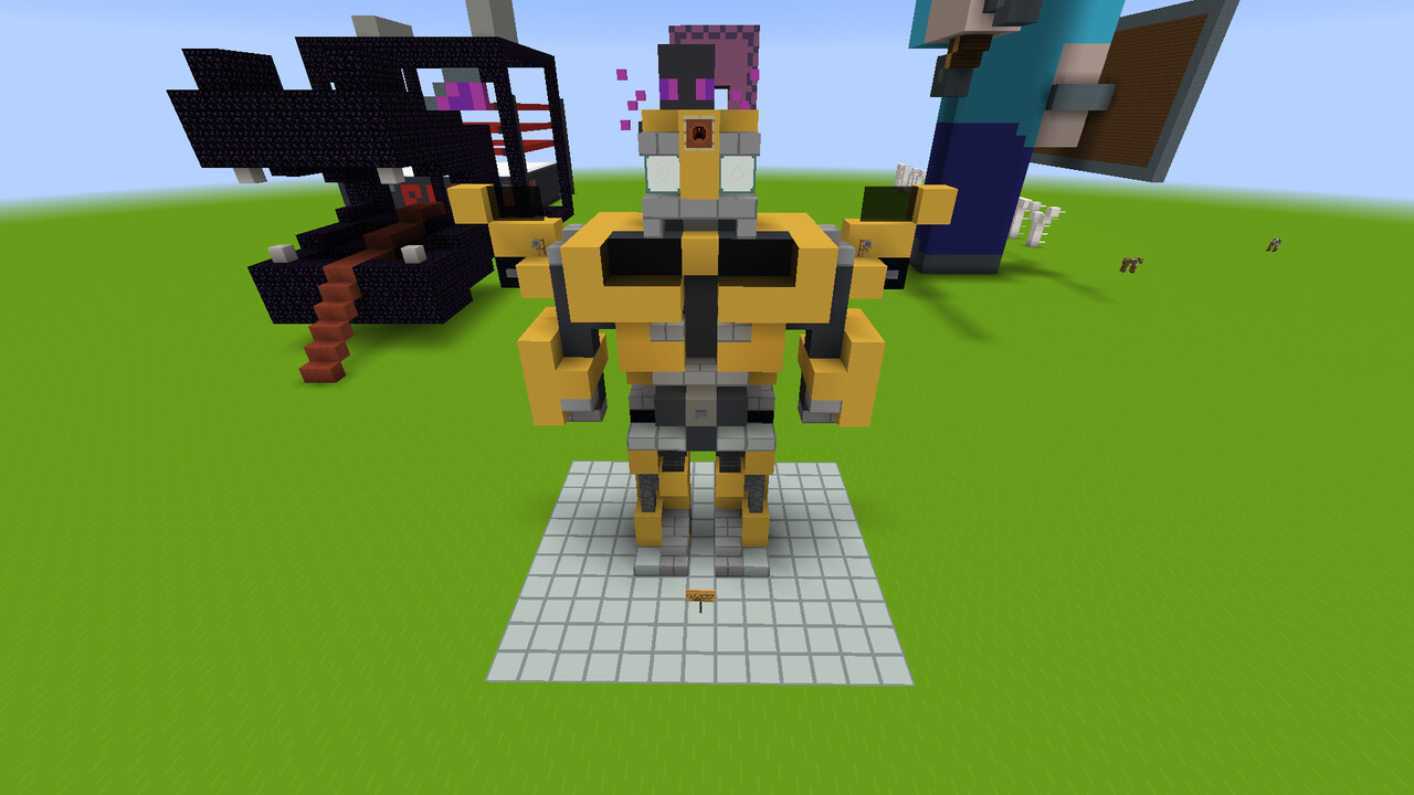 BumbleBee (Robot) Block Game City V1 Minecraft Map