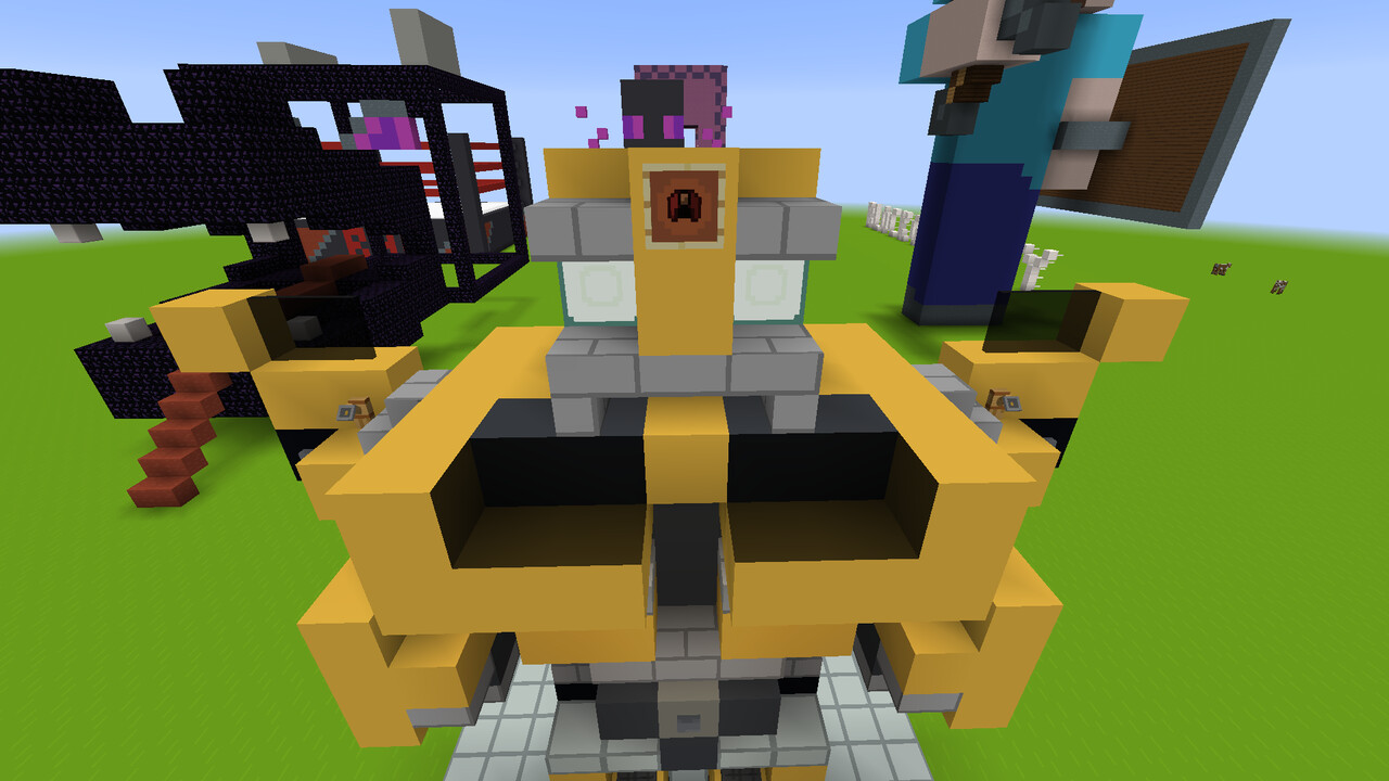 BumbleBee (Robot) Block Game City V1 Minecraft Map