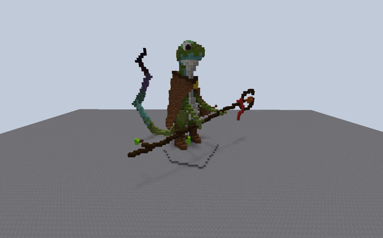 The lost lizard Minecraft Map