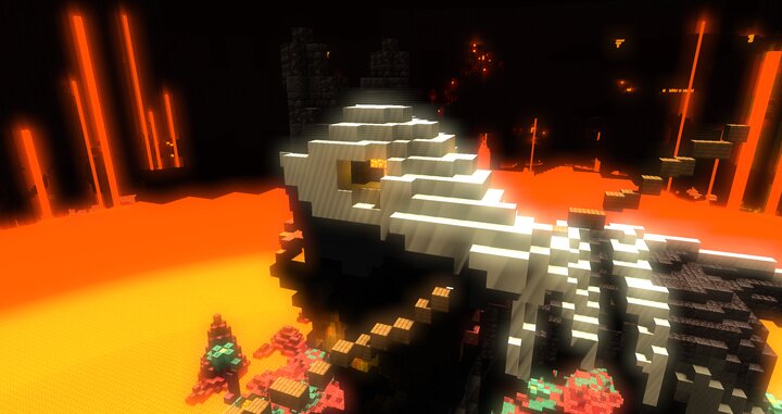 Flowers of Hell [Nether Minecraft Build Contest] Minecraft Map