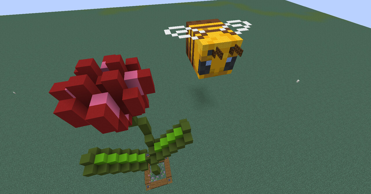 Bee Flower Minecraft Map