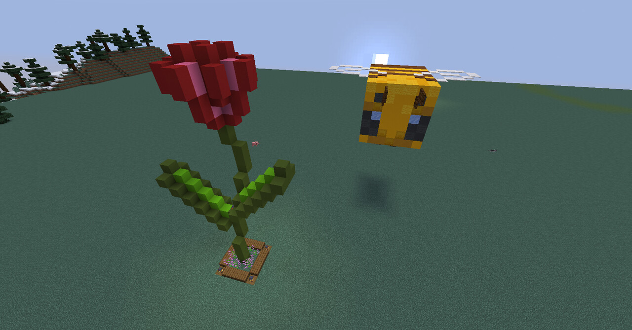 Bee Flower Minecraft Map