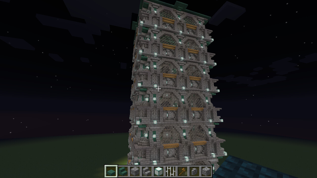 Iron Farm Tower for smp Earth Minecraft Map